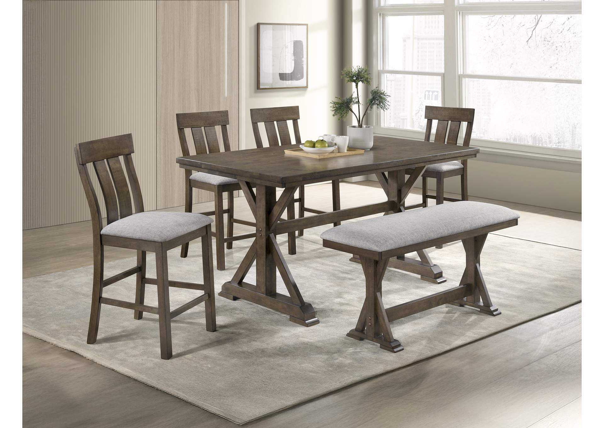 LLOYD COUNTER HEIGHT BENCH image 3