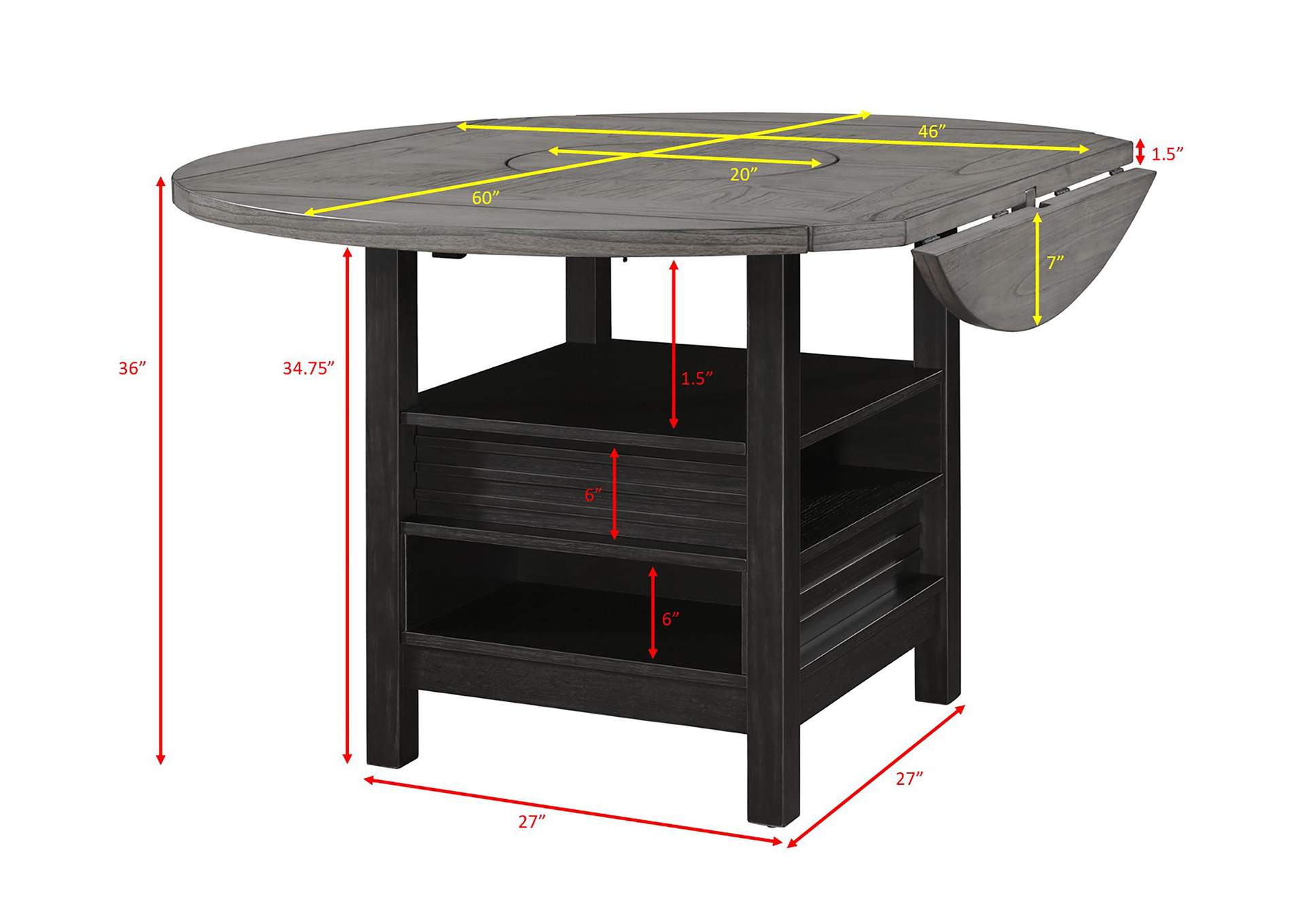 CLINE 5-PIECE DINING SET image 11