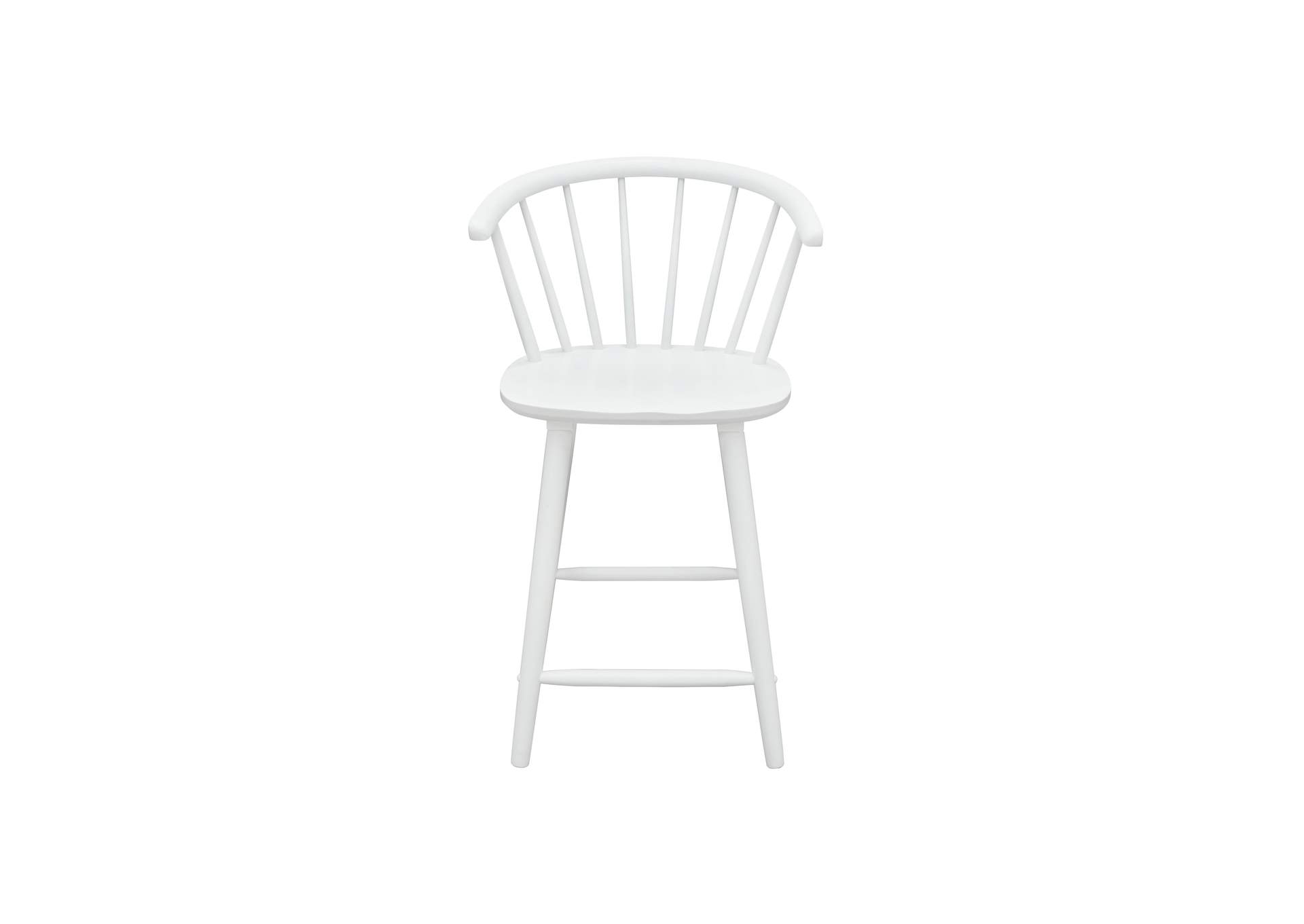 JANNA COUNTER HEIGHT STOOL - WHITE image 4
