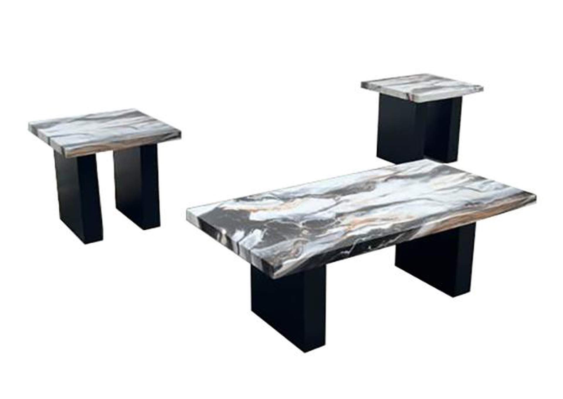 VEGA 3-PACK FAUL MARBLE COCKTAIL SET image 1