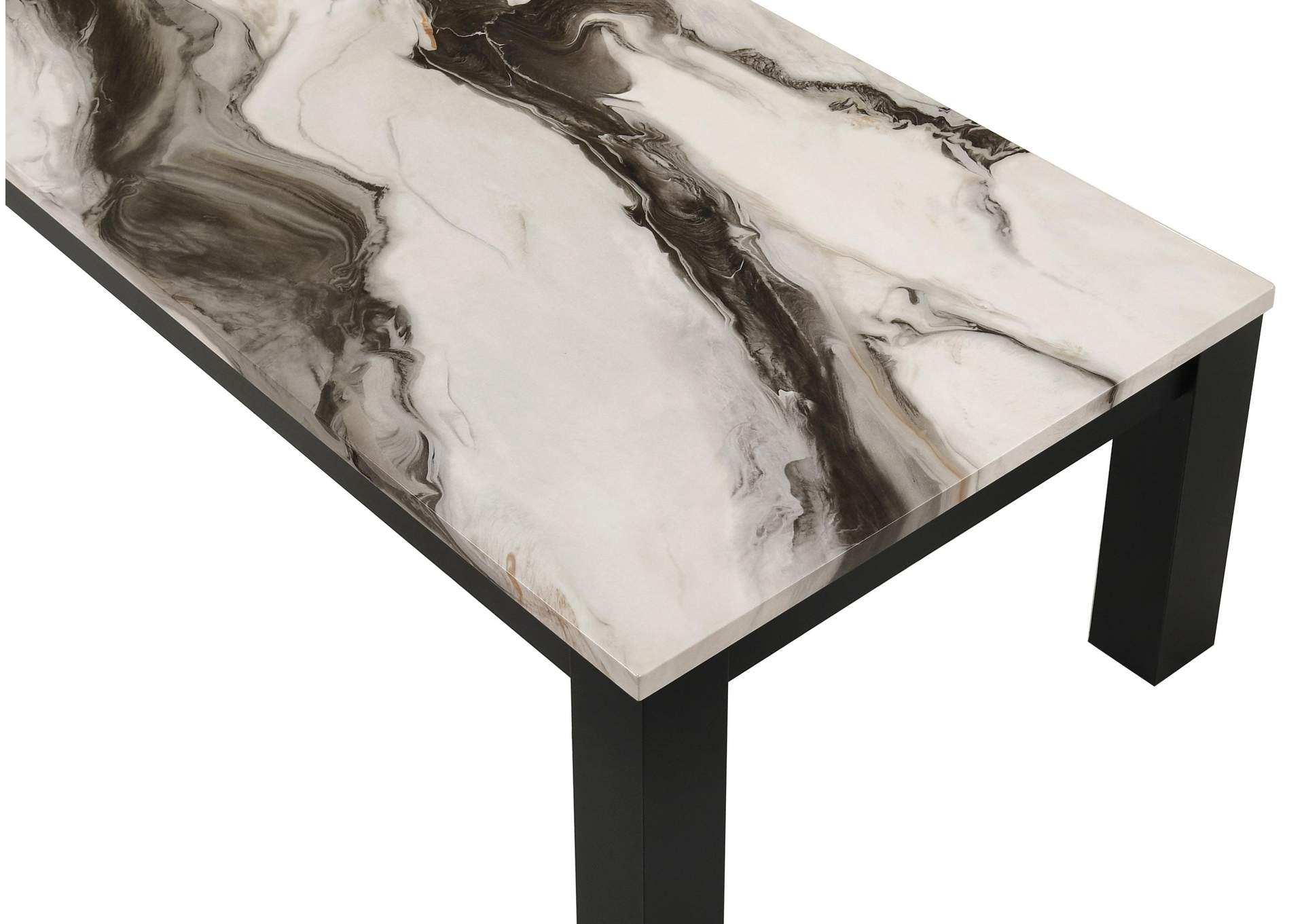 IVY 3-PACK COCKTAIL SET FAUX MARBLE - BROWN image 6