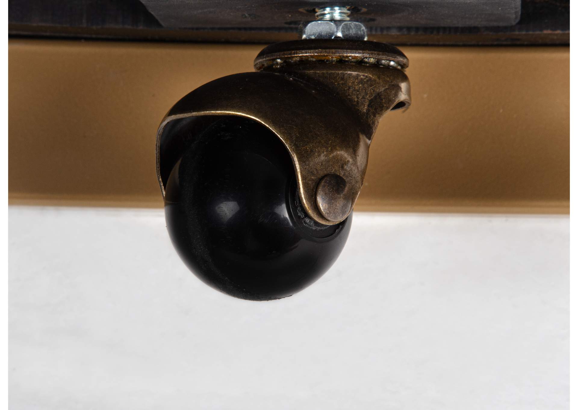 KARA COFFEE TABLE WITH CASTERS image 4