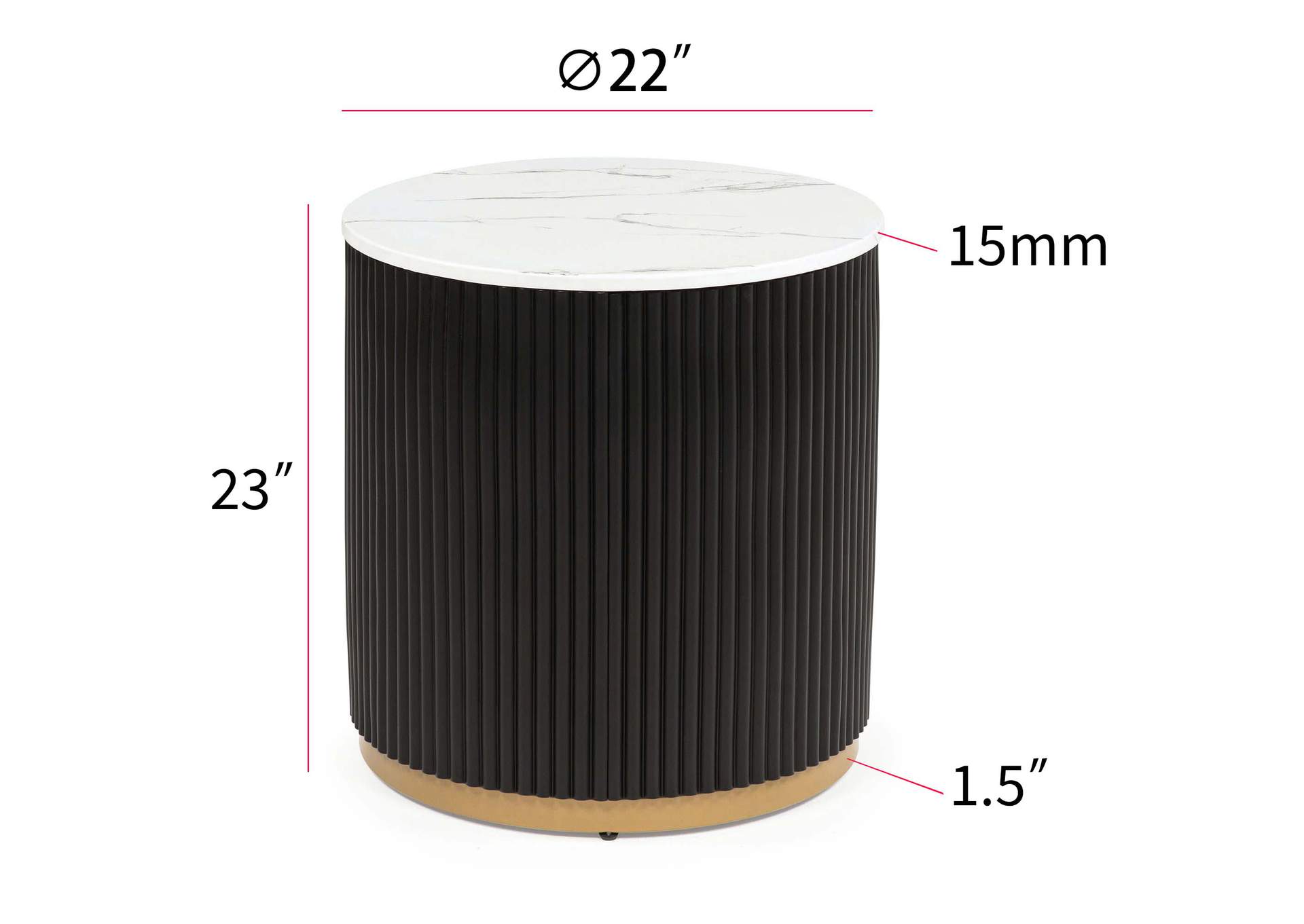 KARA END TABLE image 5