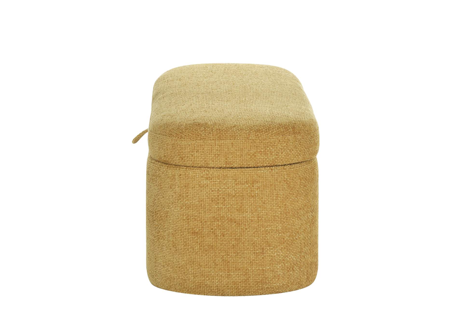 PHILIPA STORAGE BENCH- GOLD TWEED image 6