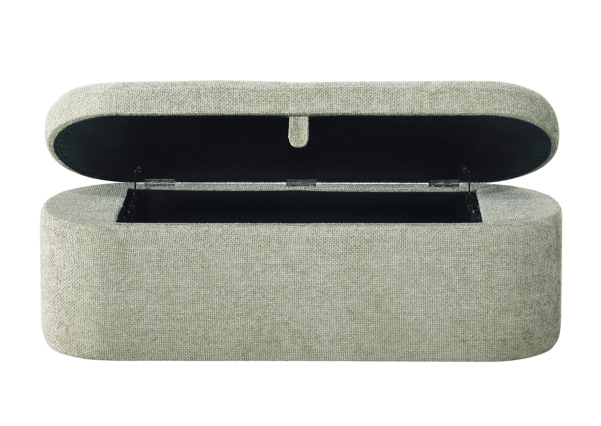 PHILIPA STORAGE BENCH-L.GREEN TWEED image 5