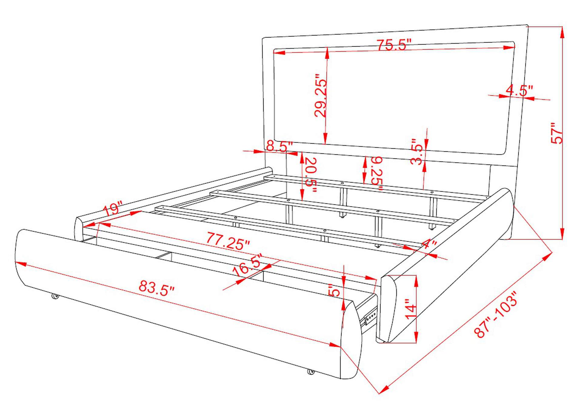REVERIE KING 6-PIECE BEDROOM SET image 6