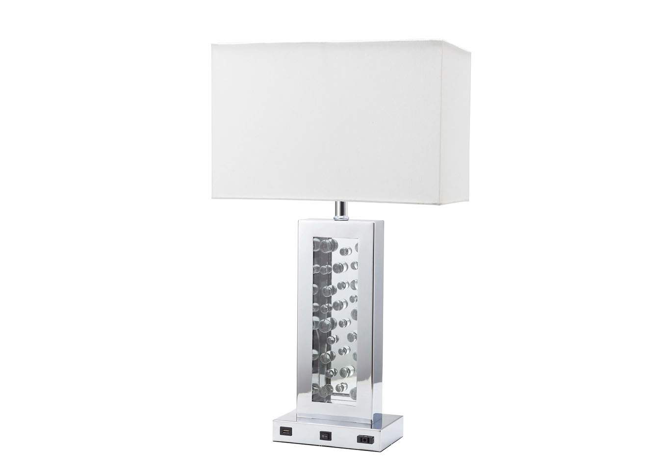 Monica Lamp Chrome- Led Accent image 6