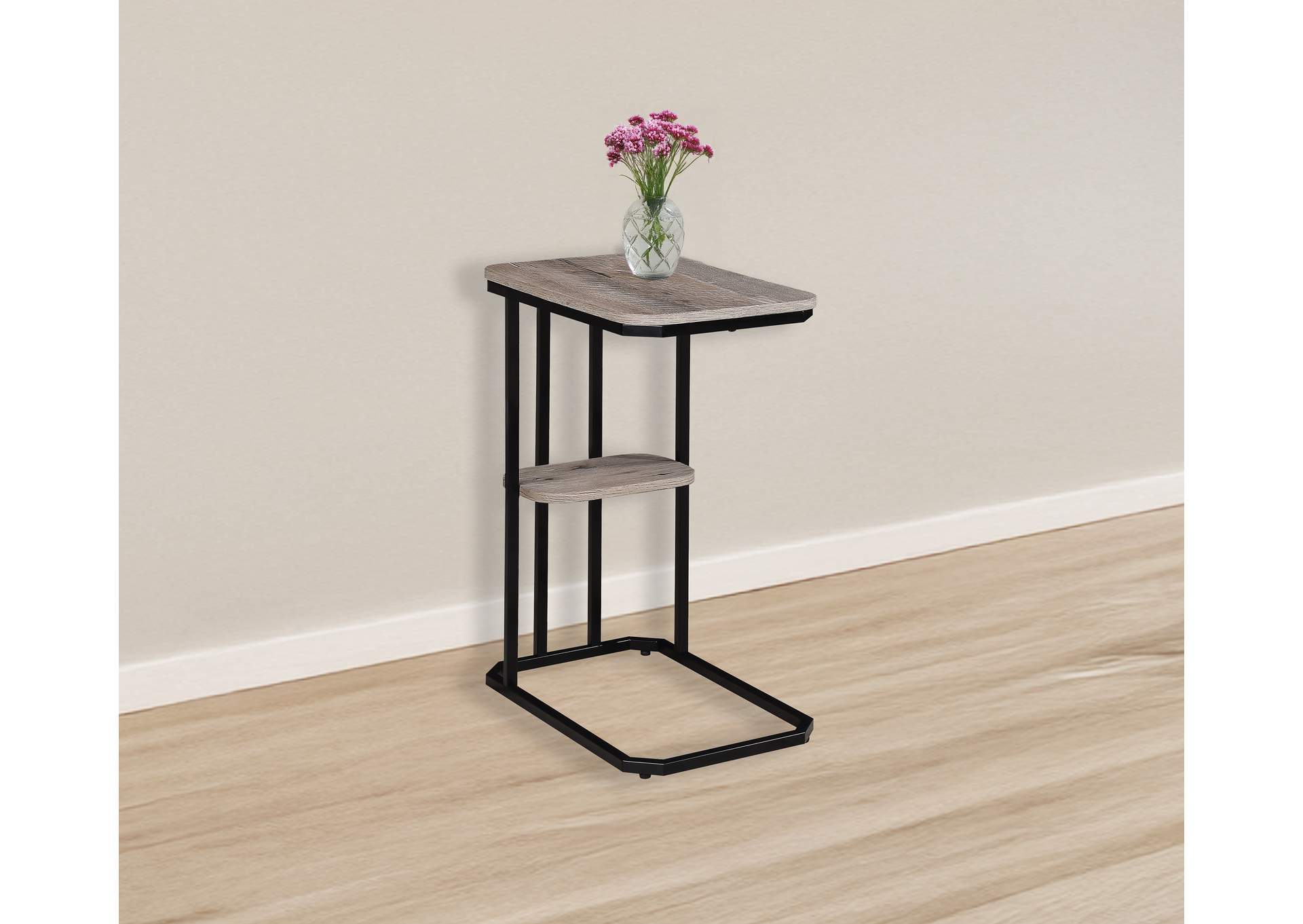 IDA WEATHERED GRAY CHAIRSIDE TABLE image 3