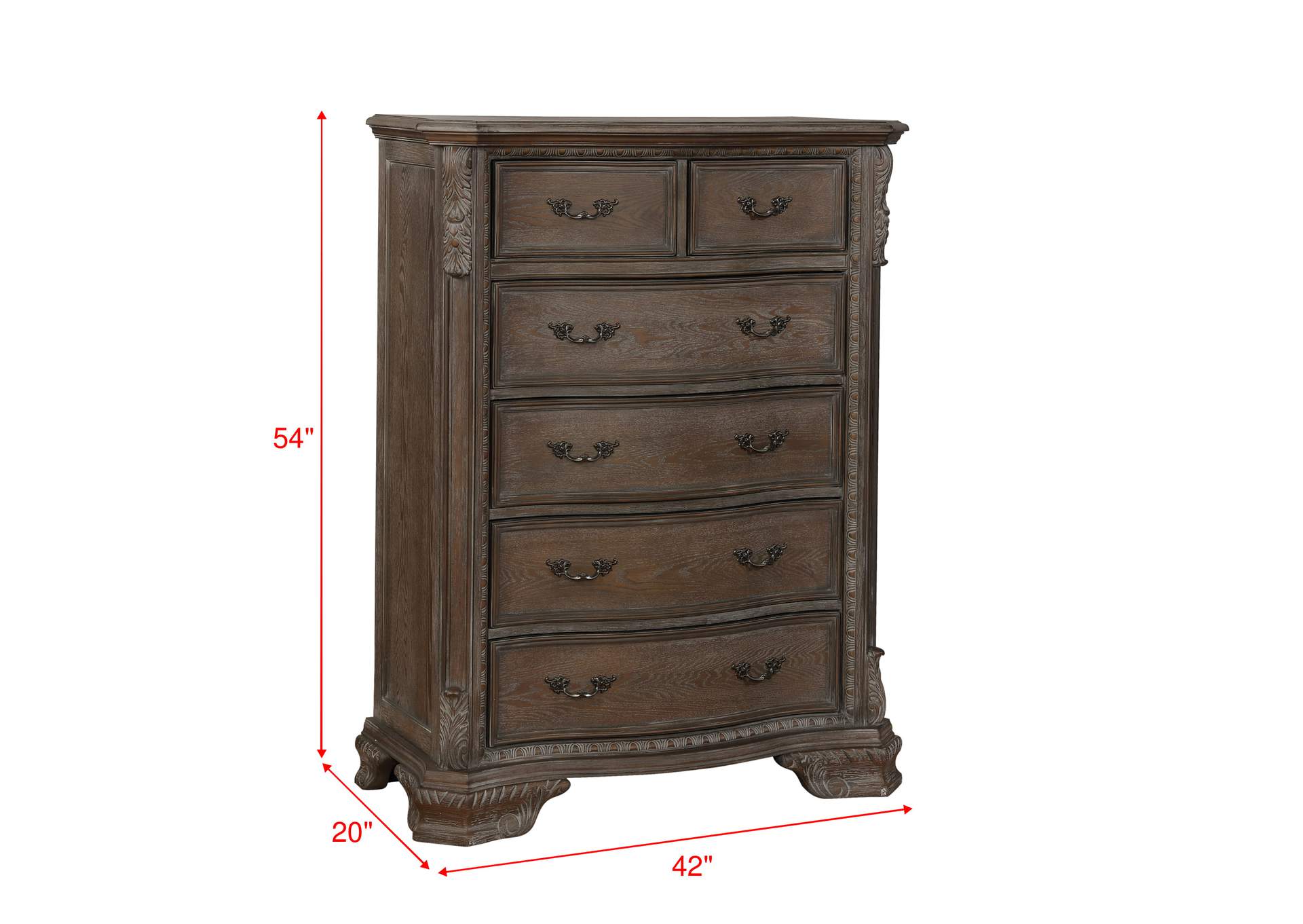 Sheffield Chest Antique Grey image 5