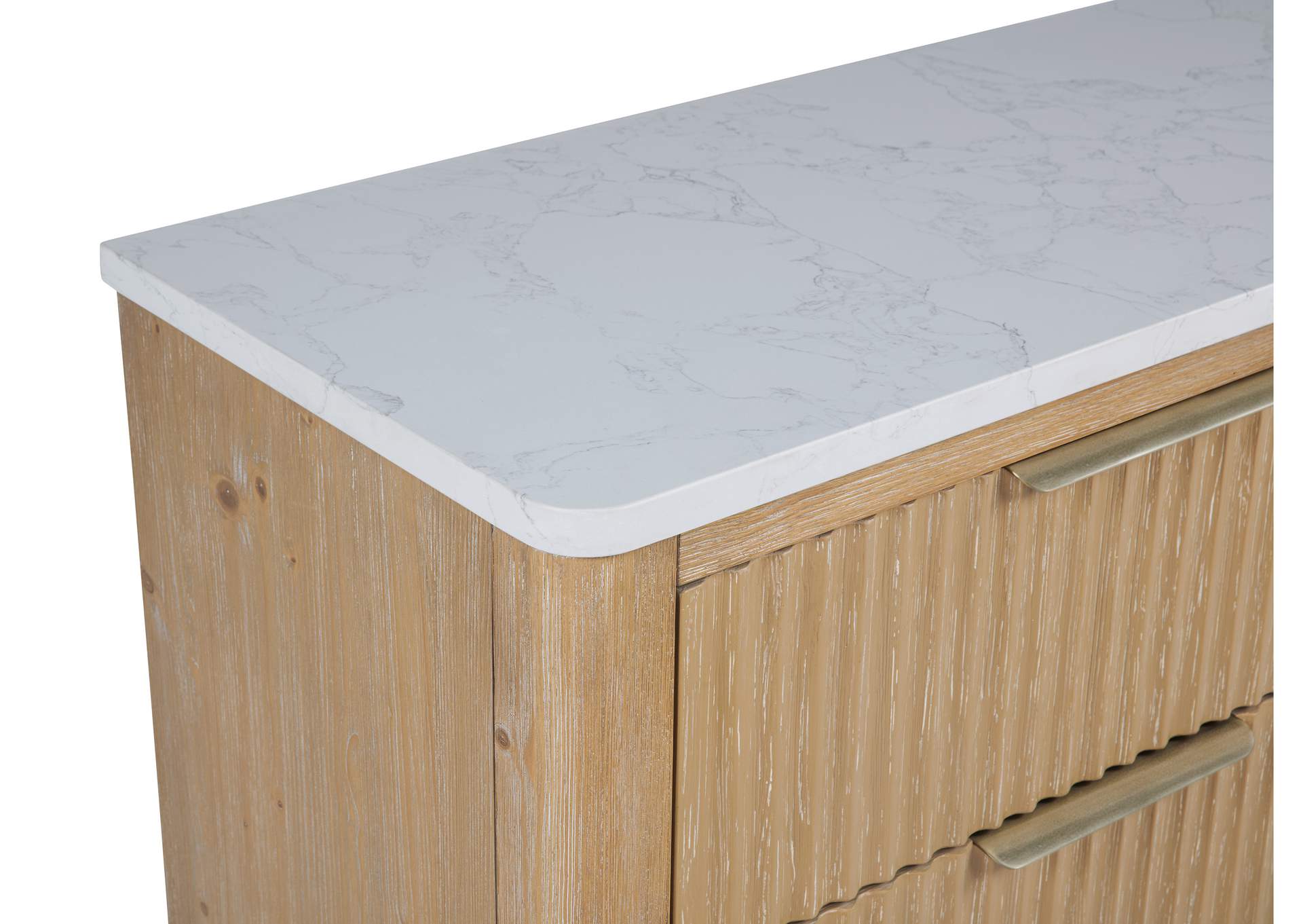 KARA NIGHT STAND-CERUSED - NATURAL image 5