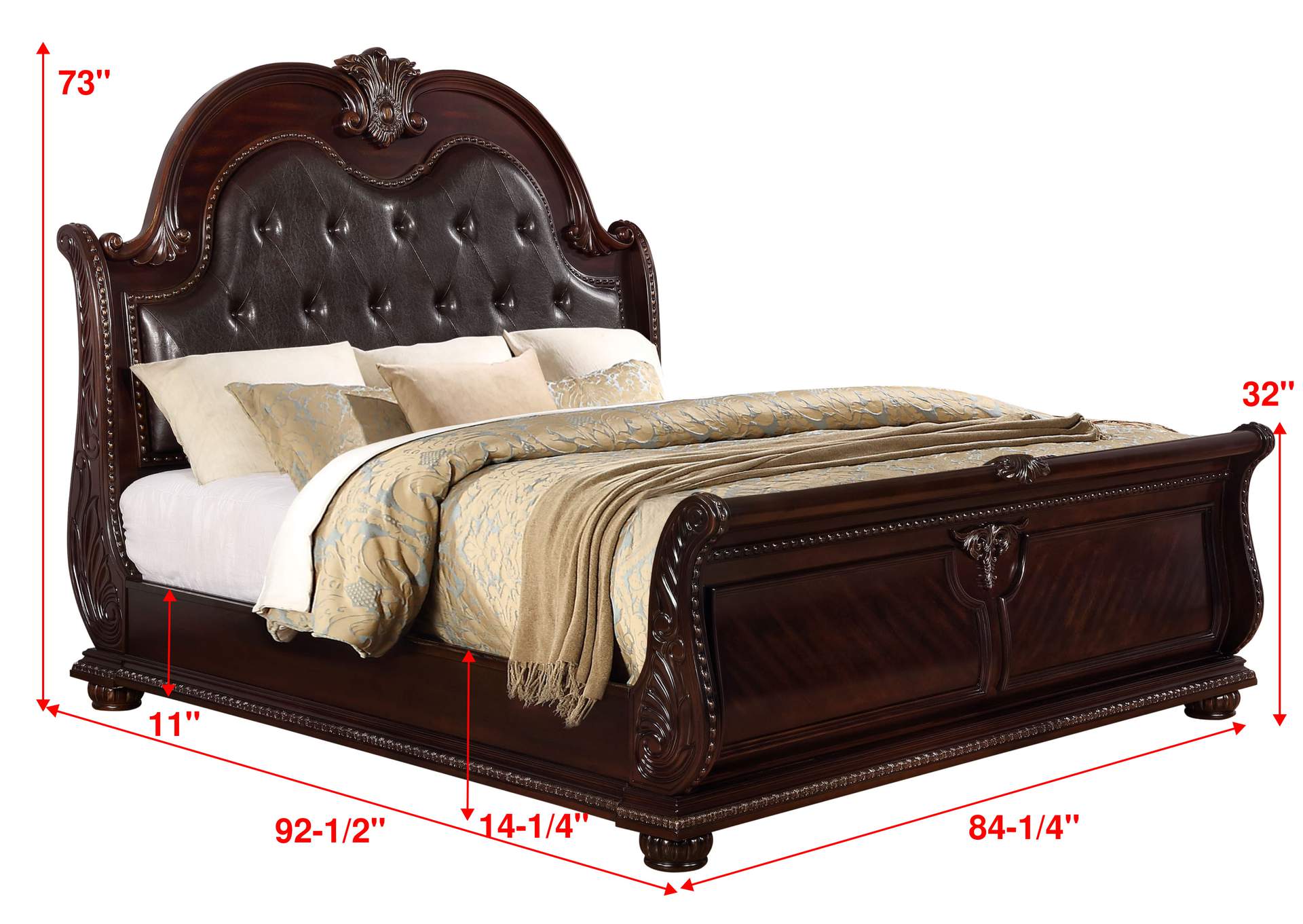 Stanley King 10-Piece Bedroom Set