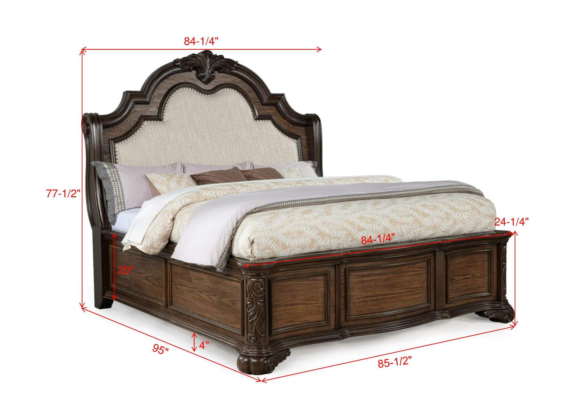 LUDWIG KING BED image 7