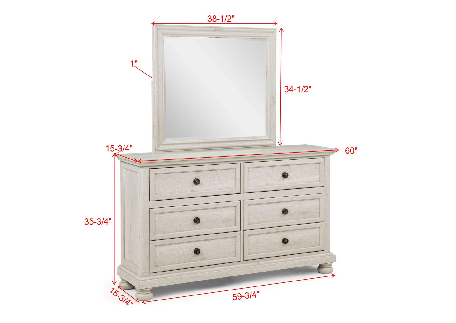 CLARIBELLE QUEEN 4-PIECE BEDROOM SET - WHITE image 5