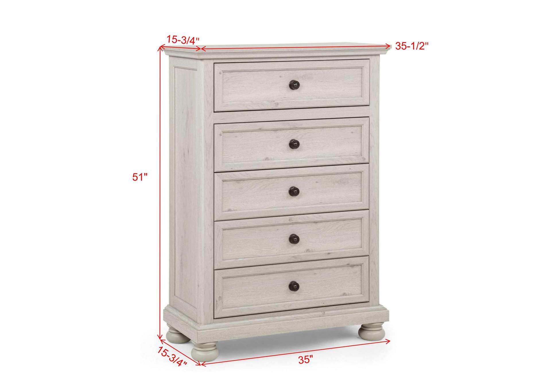 CLARIBELLE QUEEN 5-PIECE BEDROOM SET - WHITE image 11