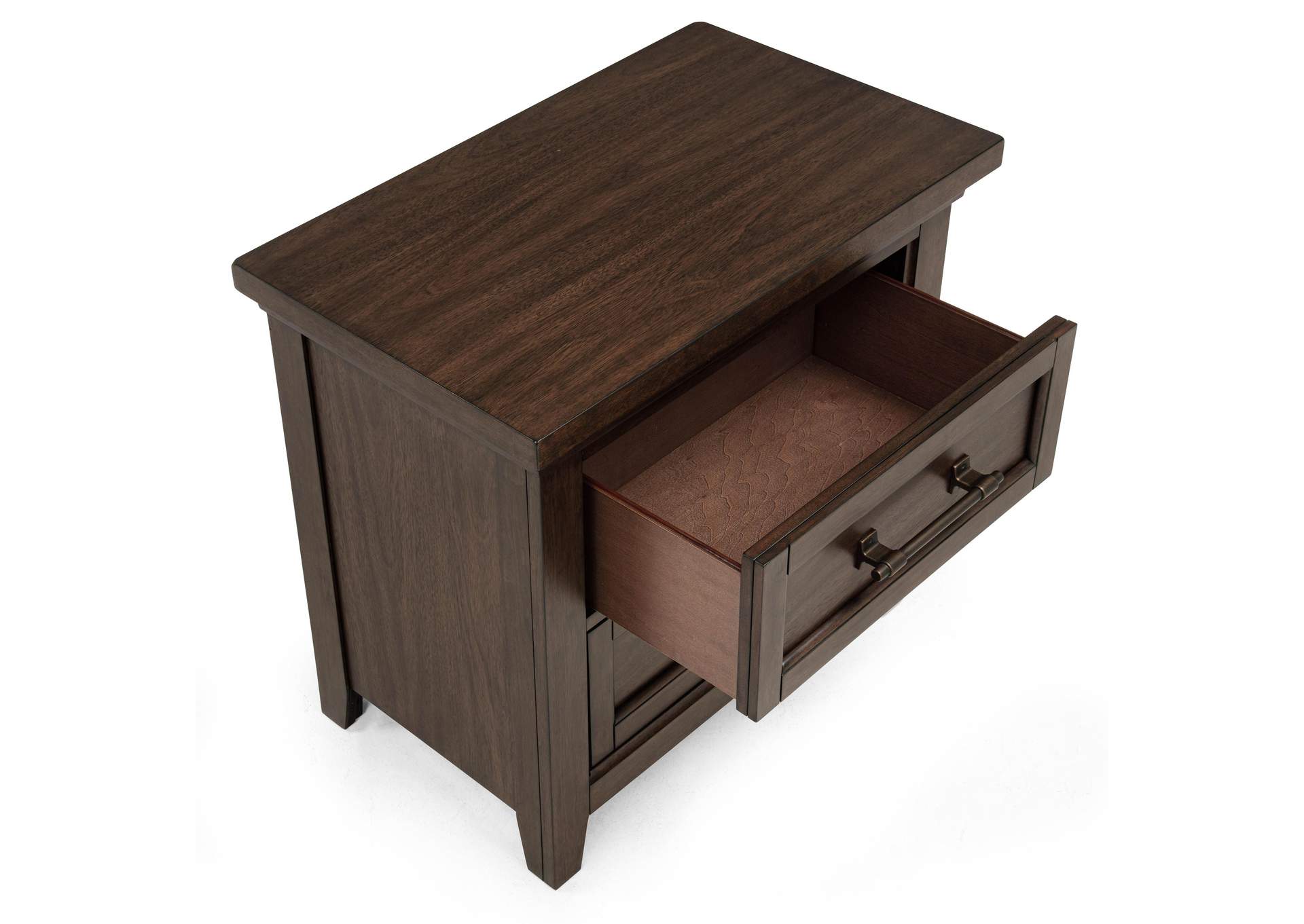 BECKETT NIGHT STAND - BROWN image 4