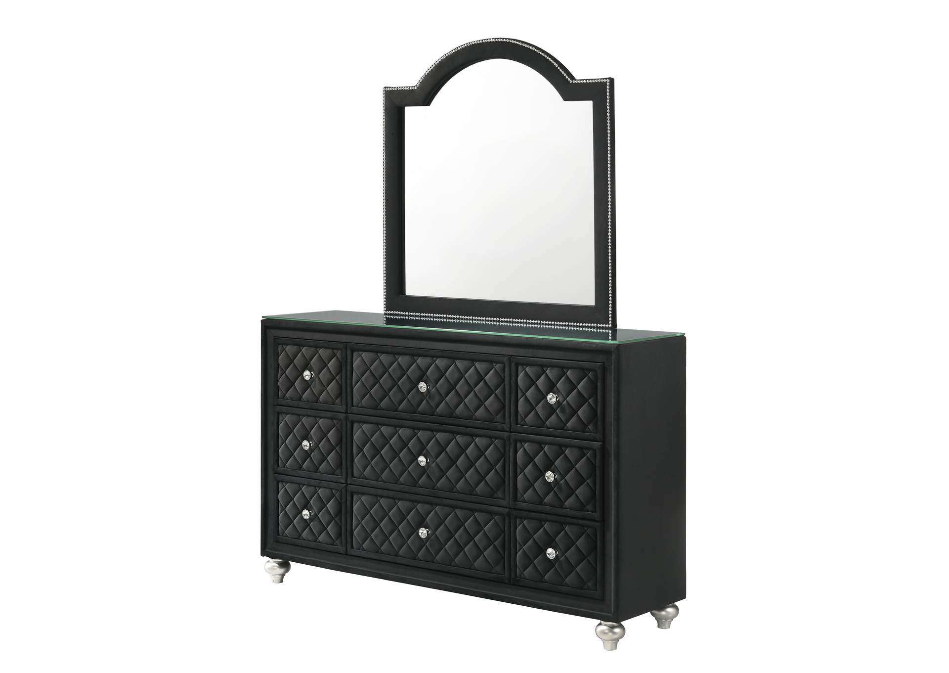 CAMEO DRESSER - BLACK image 4