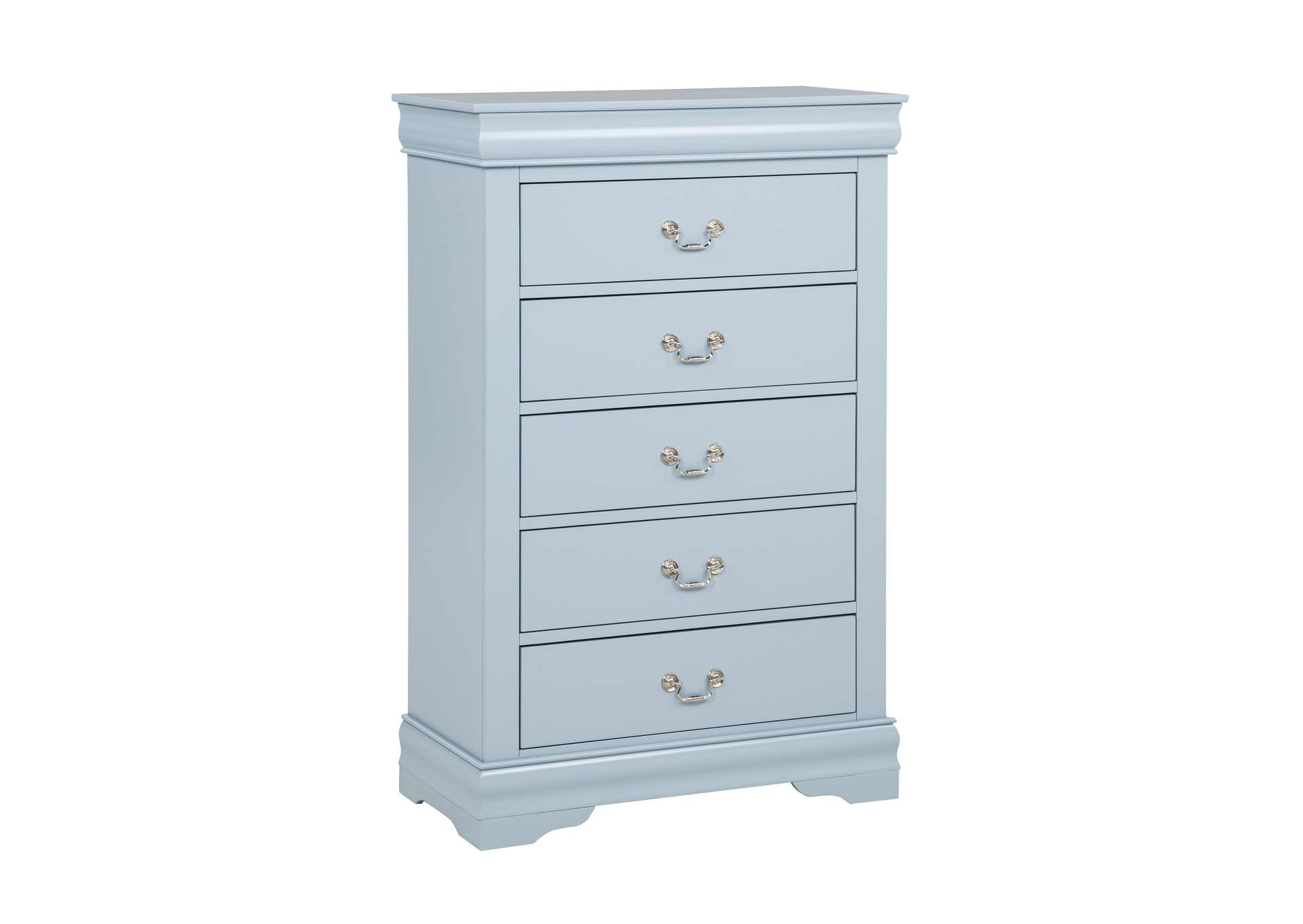 LOUIS PHILIP CHEST - BLUE image 1
