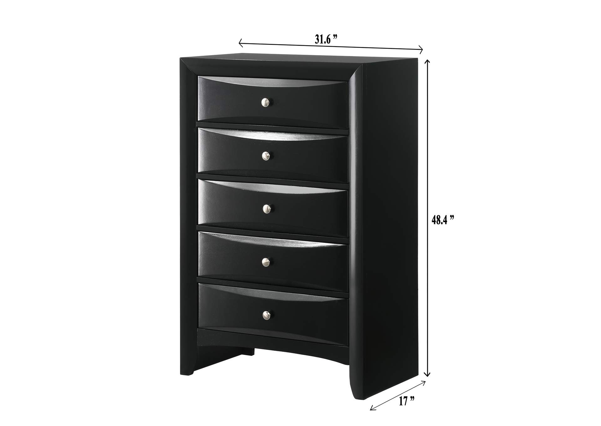 Fallon Chest Black image 3