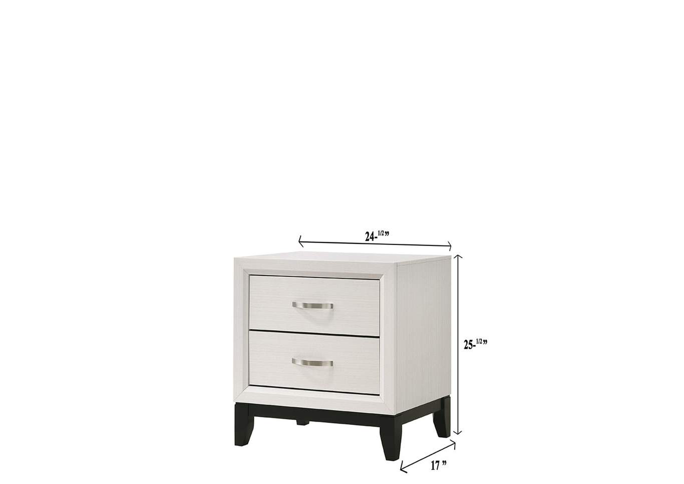 Akerson Night Stand Chalk image 5