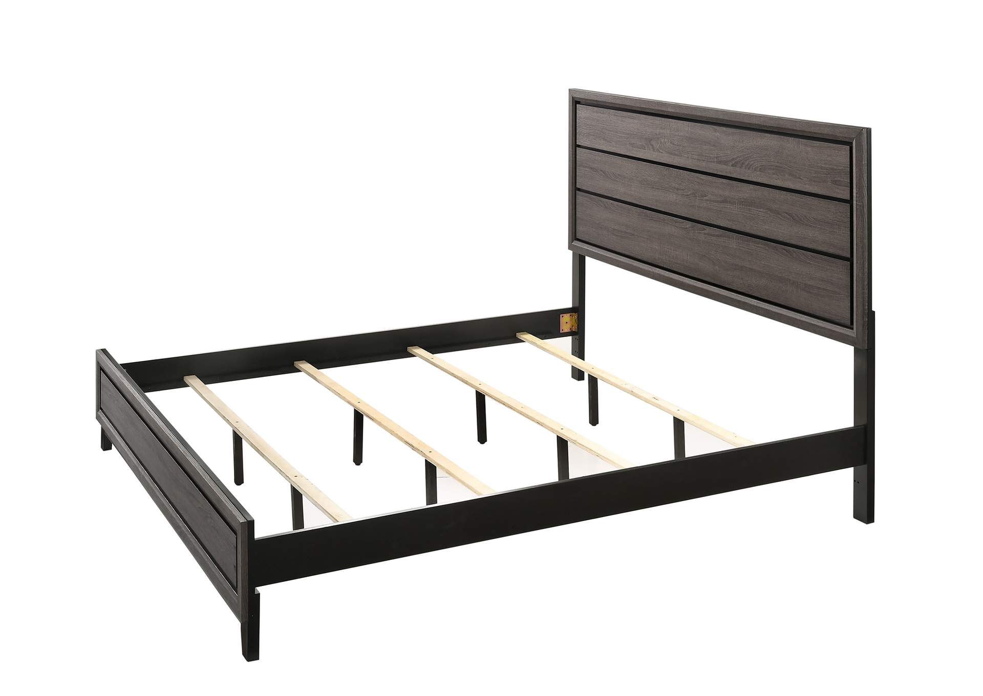 Akerson King 5-Piece Bedroom Set - Gray