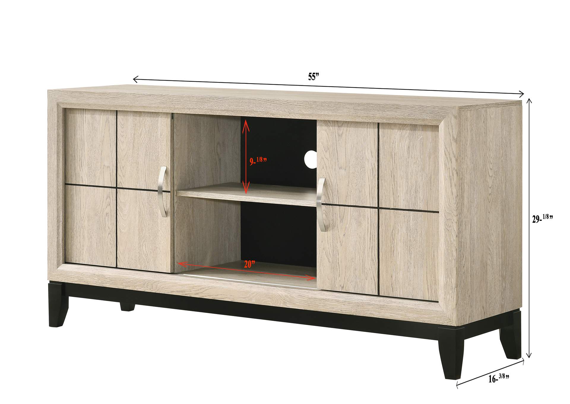 Akerson Tv Stand Drift Wood image 6