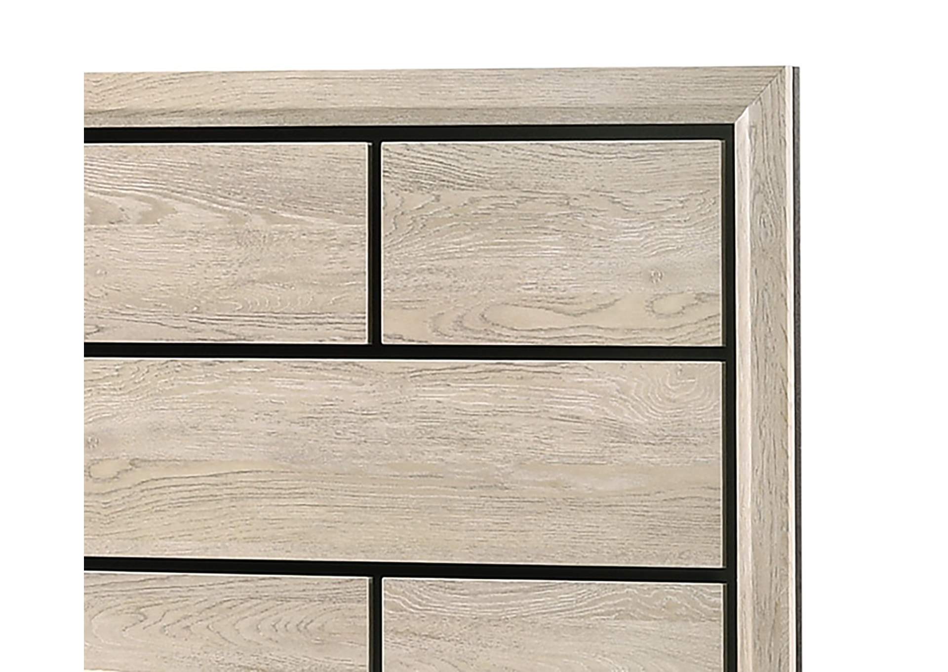 Akerson King Bed - Driftwood