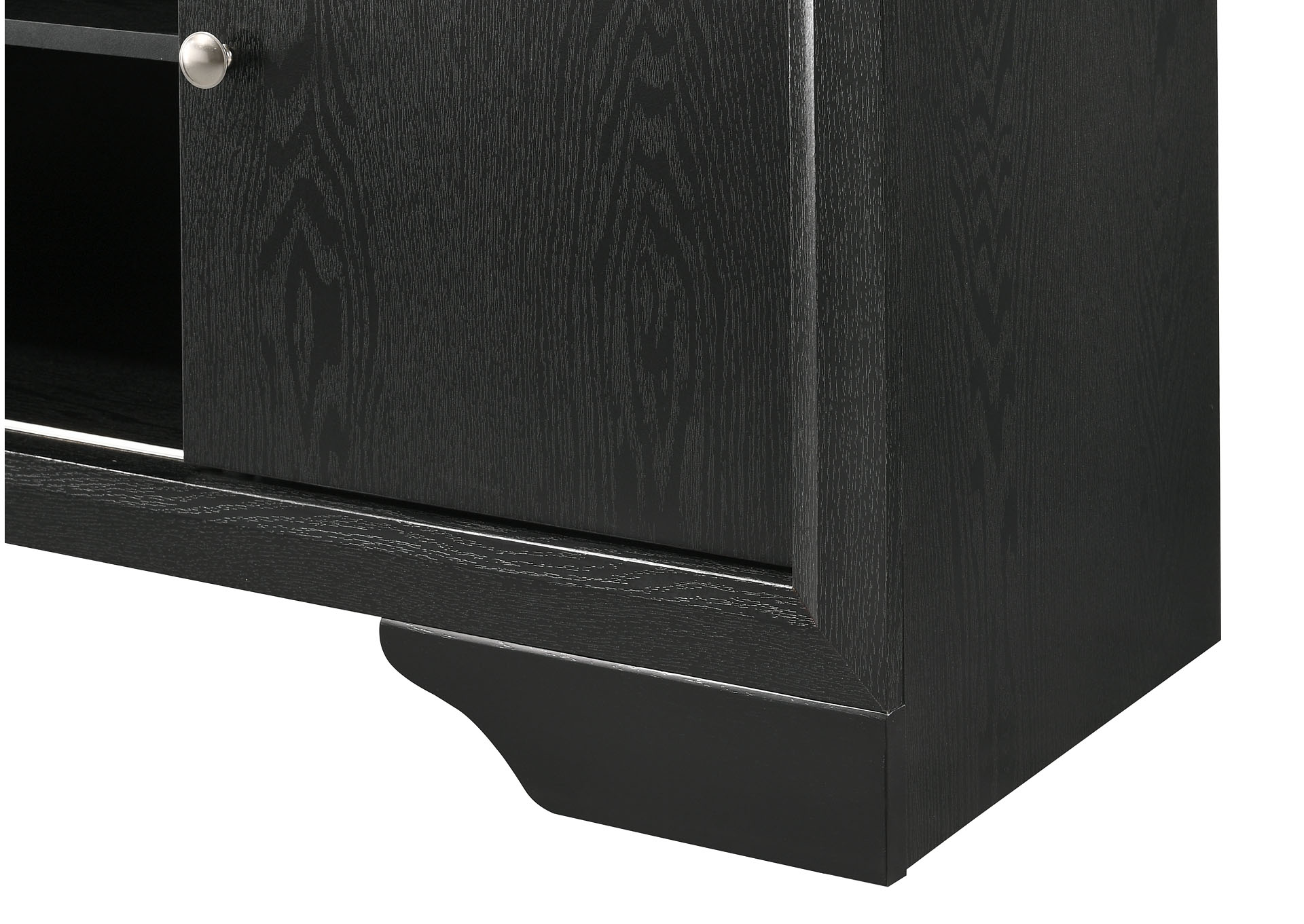 Regata Tv Stand Black - Silver image 8
