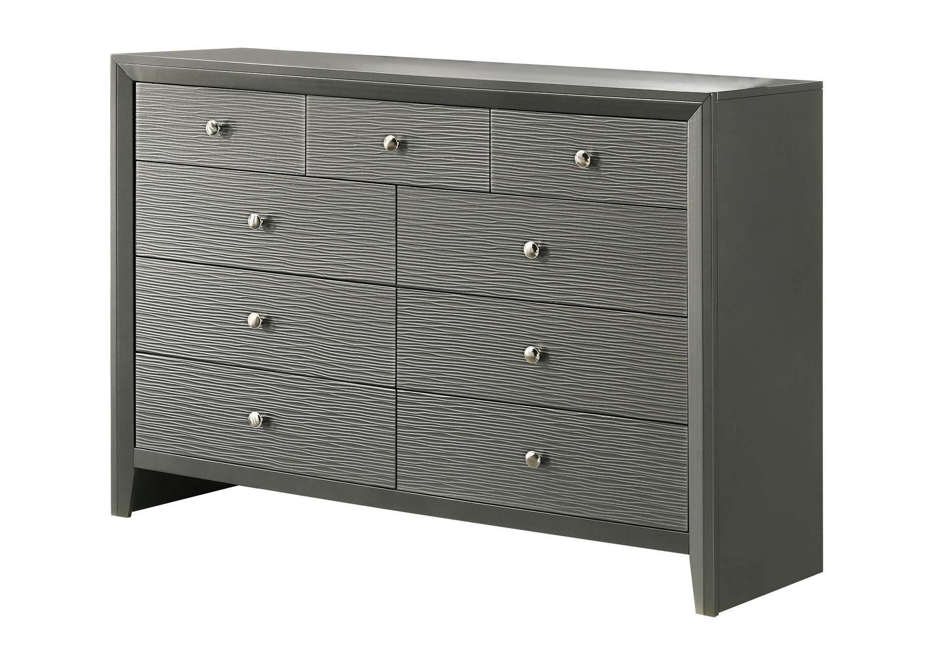DENKER DRESSER - GUN METAL image 1