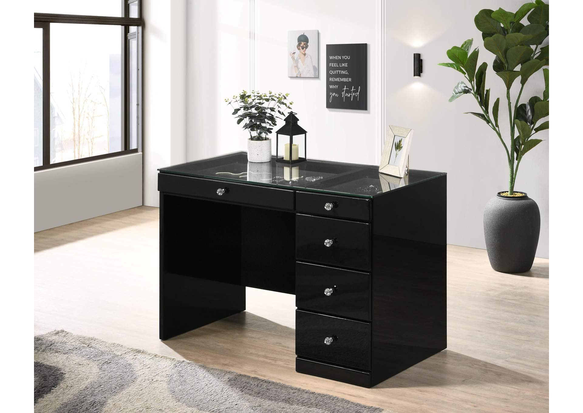 MORGAN VANITY - BLACK image 3