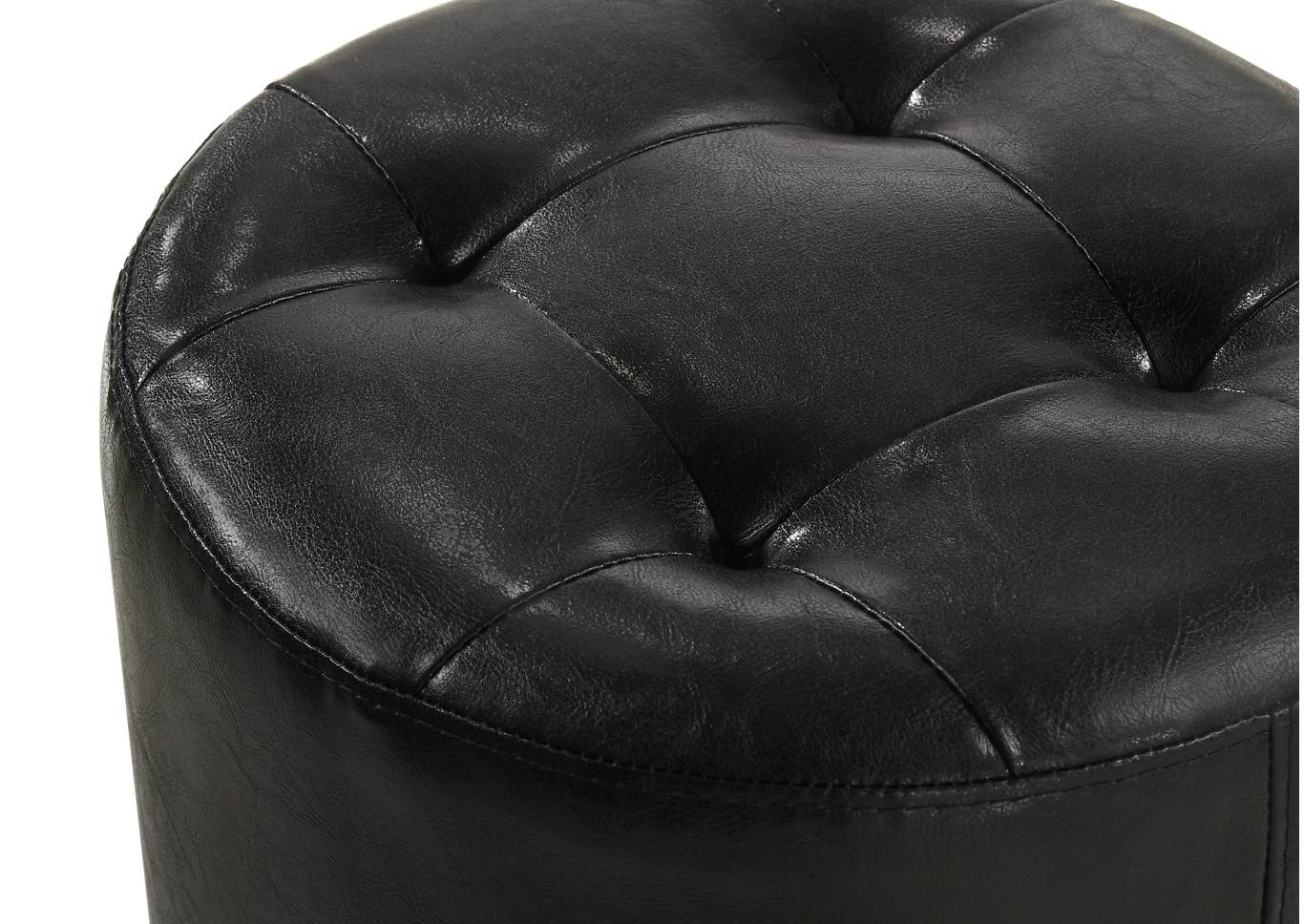 Morgan Round Swivel Stool Black image 4