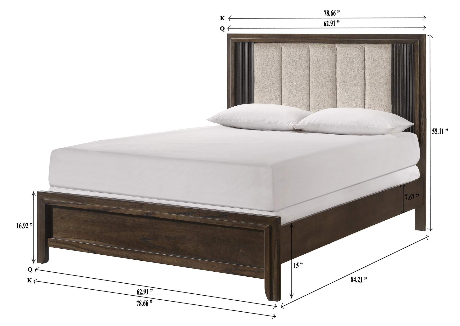 CARLTON QUEEN BED image 6
