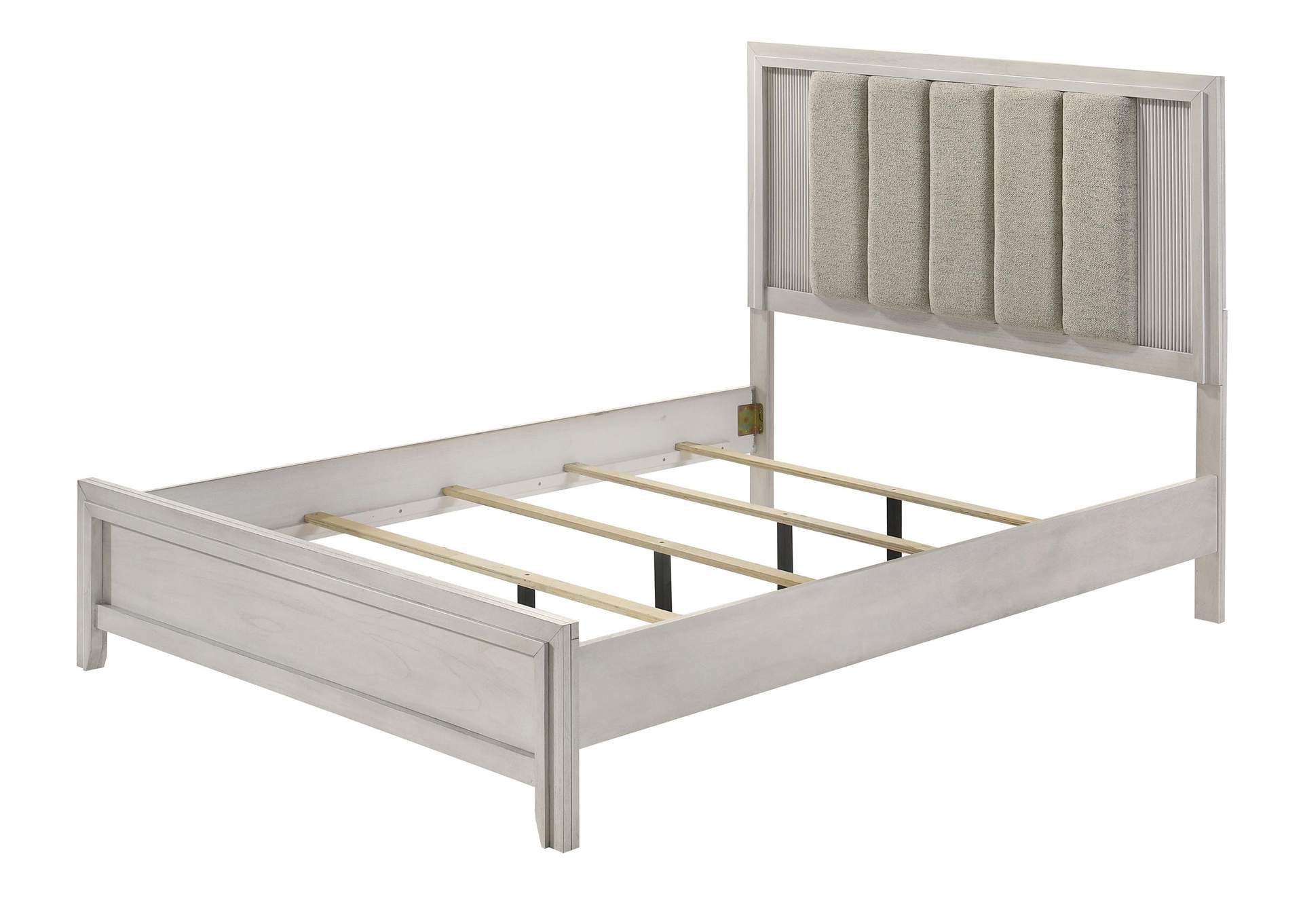 CARLTON QUEEN 5-PIECE BEDROOM SET - WHITE image 6