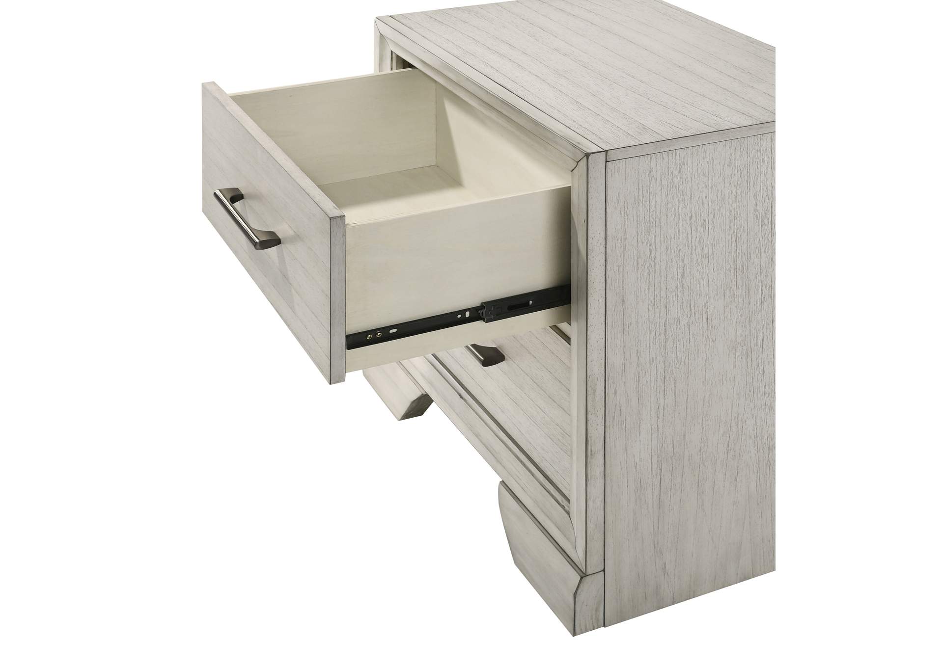Jaymes Night Stand White Mist