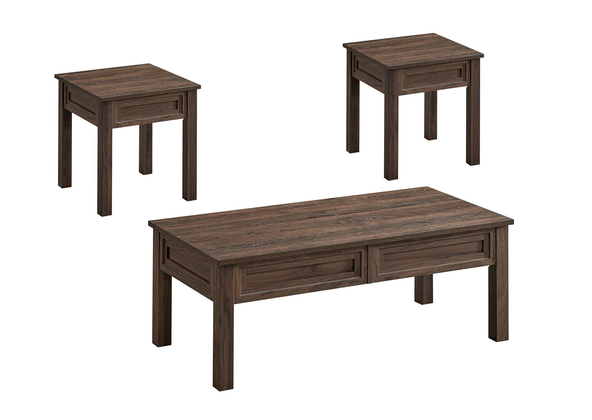 LORRAINE 3-PACK COCKTAIL SET - BROWN image 1