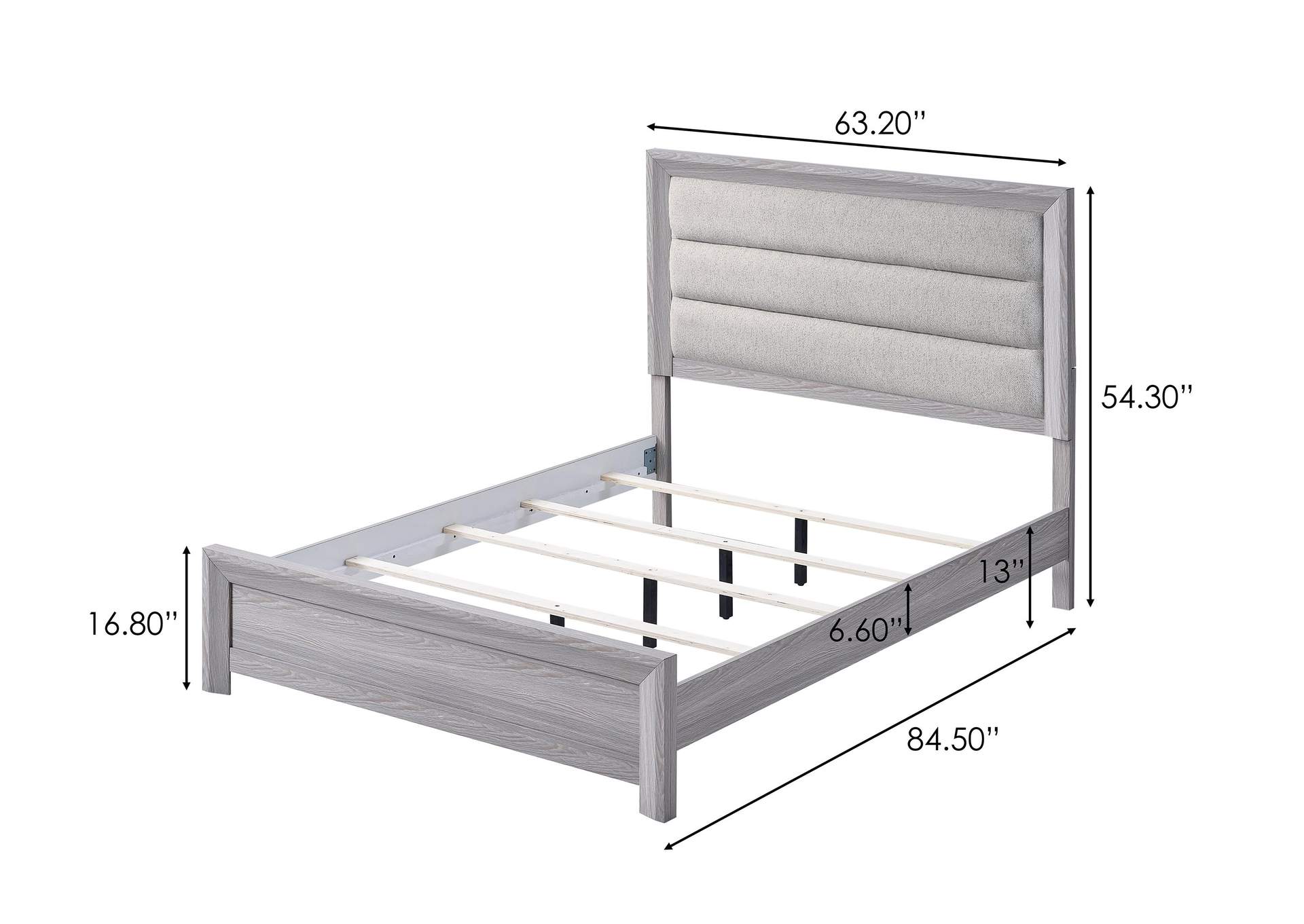 ADELAIDE KING 4-PIECE BEDROOM SET - DRIFTWOOD image 13