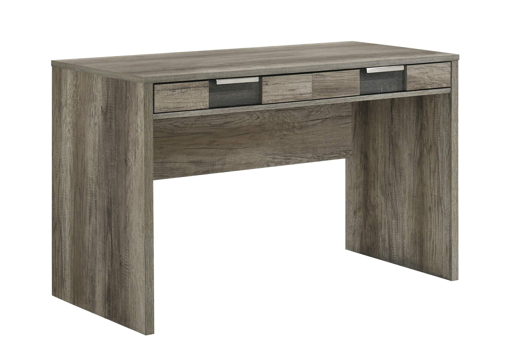 RANGLEY WRITING DESK GRAY/BROWN image 1
