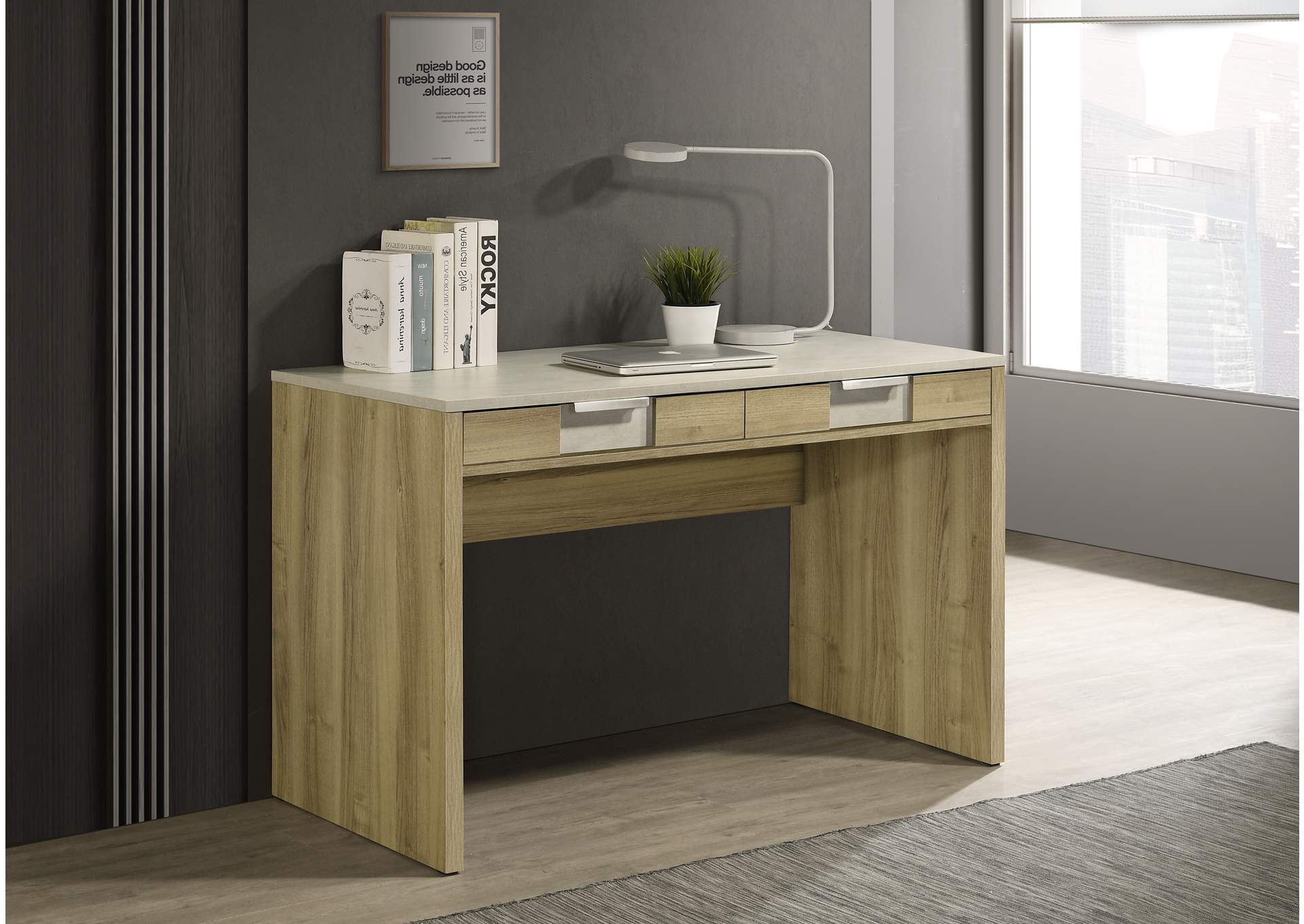 RANGLEY WRITING DESK -DRIFTWOOD image 1