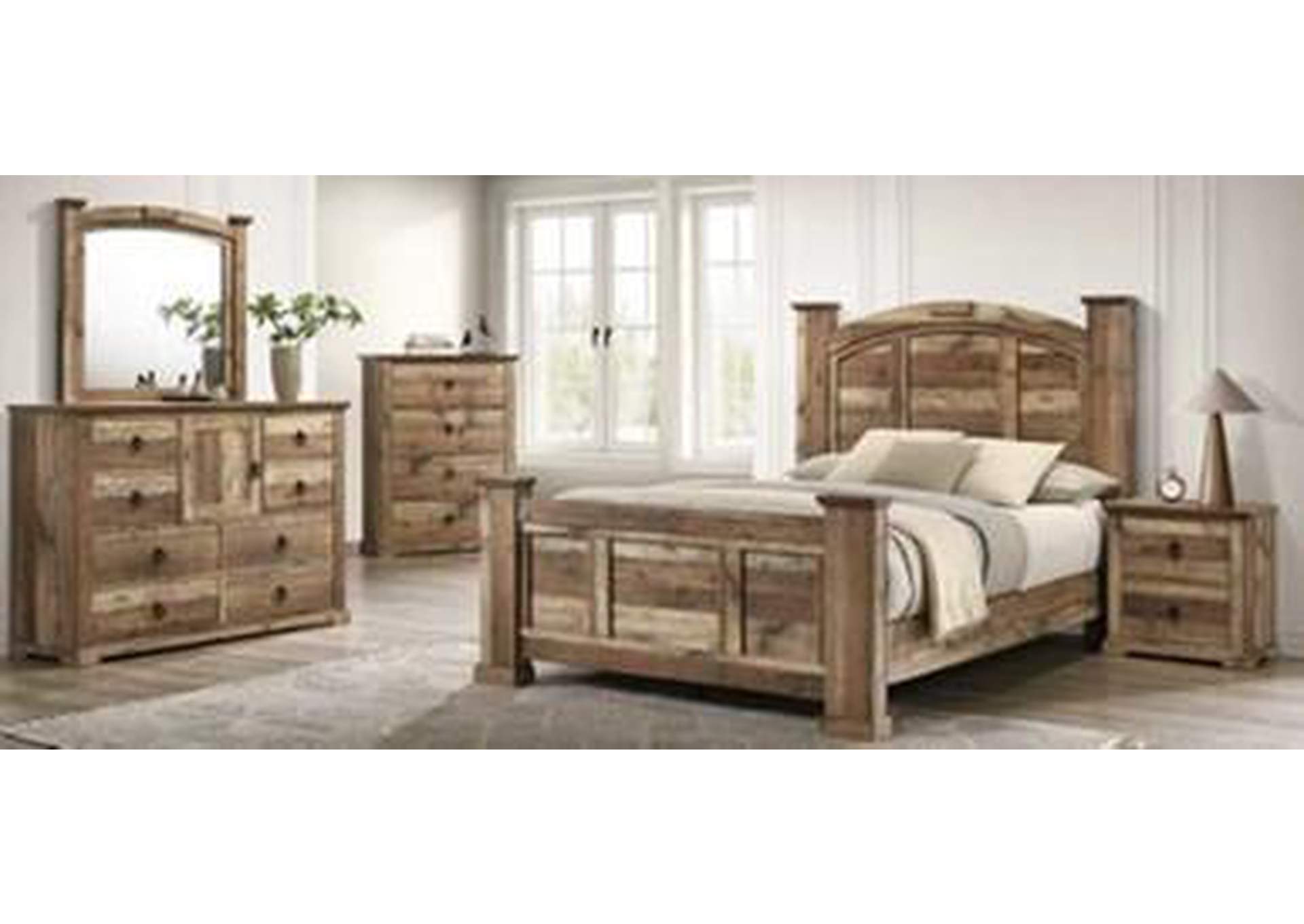 ELLA-MAE DRESSER-RECLAIMED - NATURAL image 1