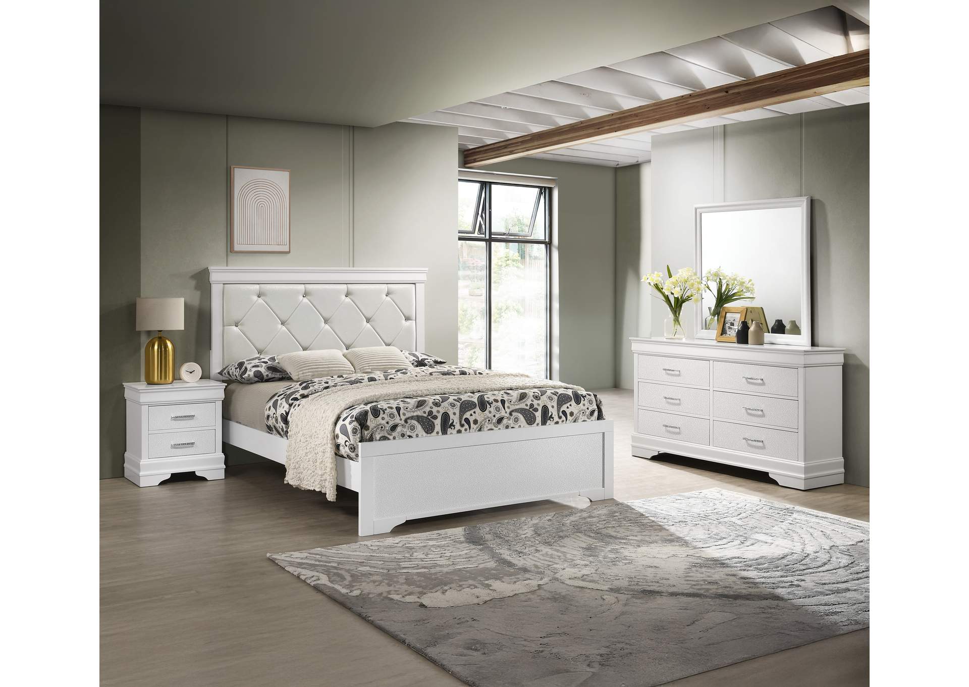 AMALIA DRESSER - WHITE image 6