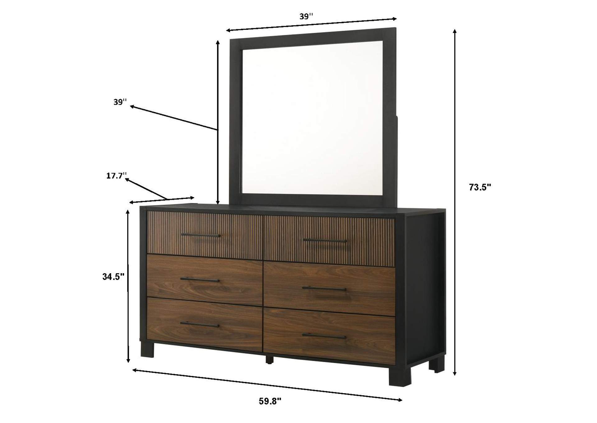 NEMY KING 5-PIECE BEDROOM SET image 4