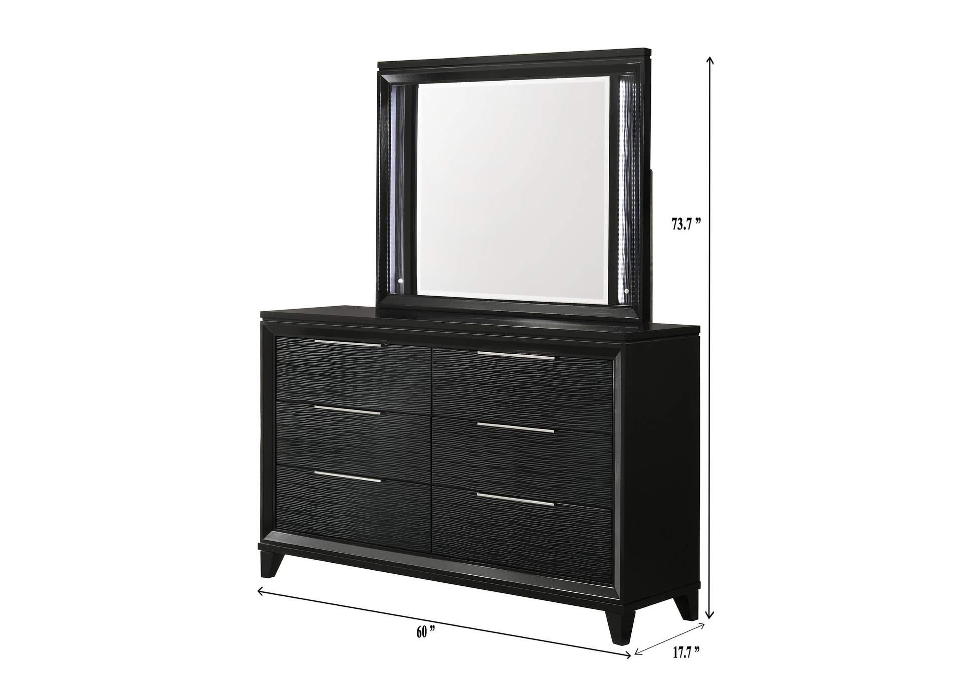 CRESSIDA DRESSER - BLACK image 5