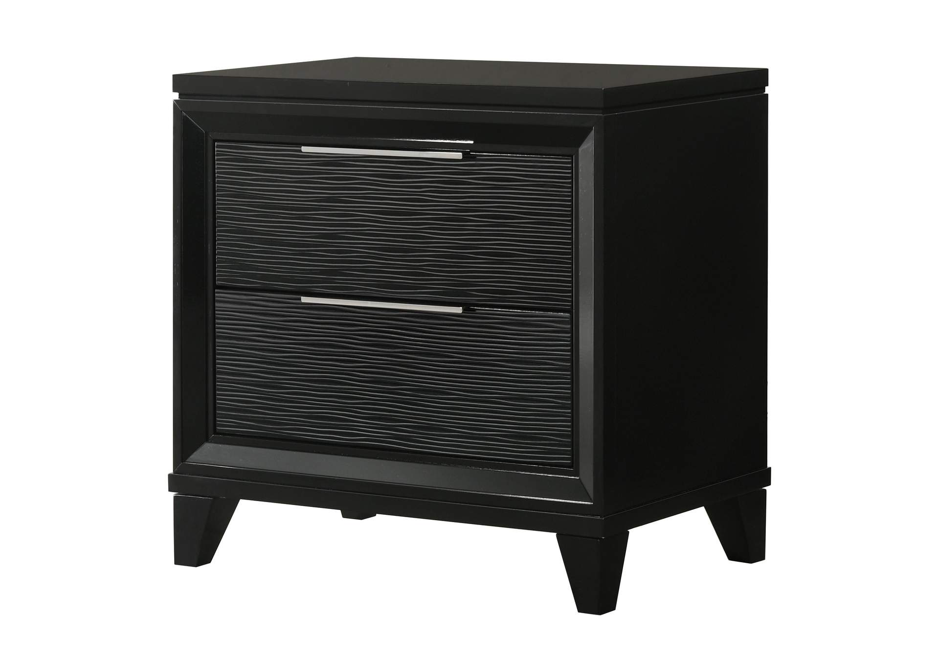 CRESSIDA NIGHT STAND - BLACK image 1