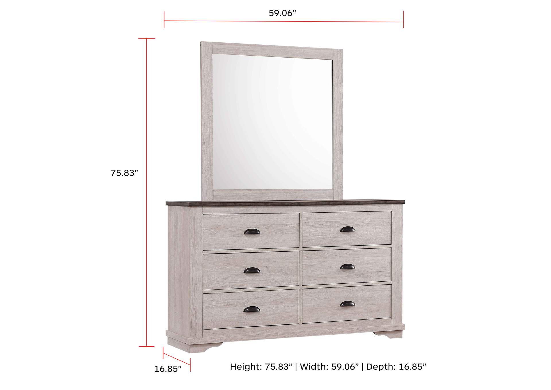 Coralee California King 10-Piece Bedroom Set