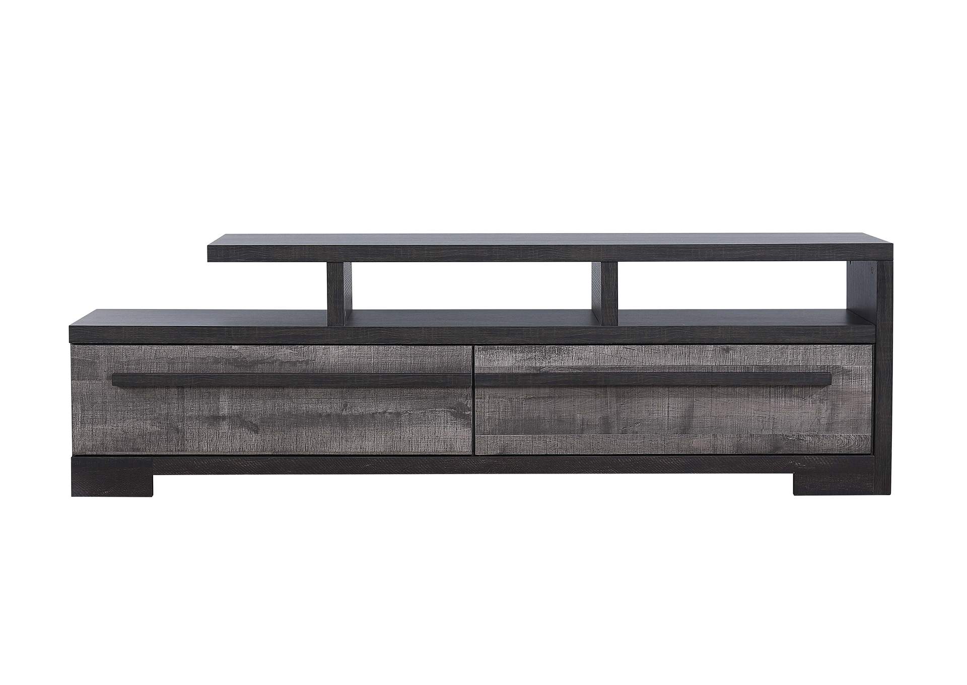 REMINGTON TV STAND - GRAY AND EBONY image 4