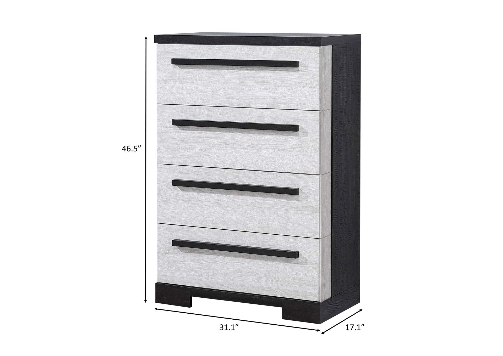 REMINGTON CHEST - CHALK AND EBONY image 4