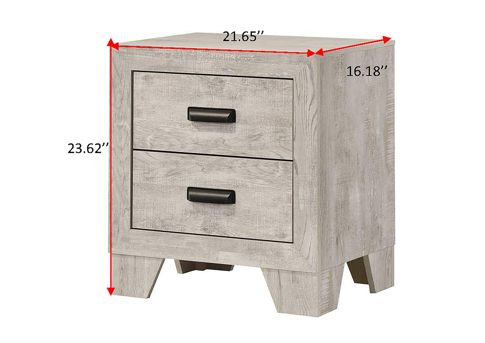 MILLIE NIGHT STAND - WHITE image 6