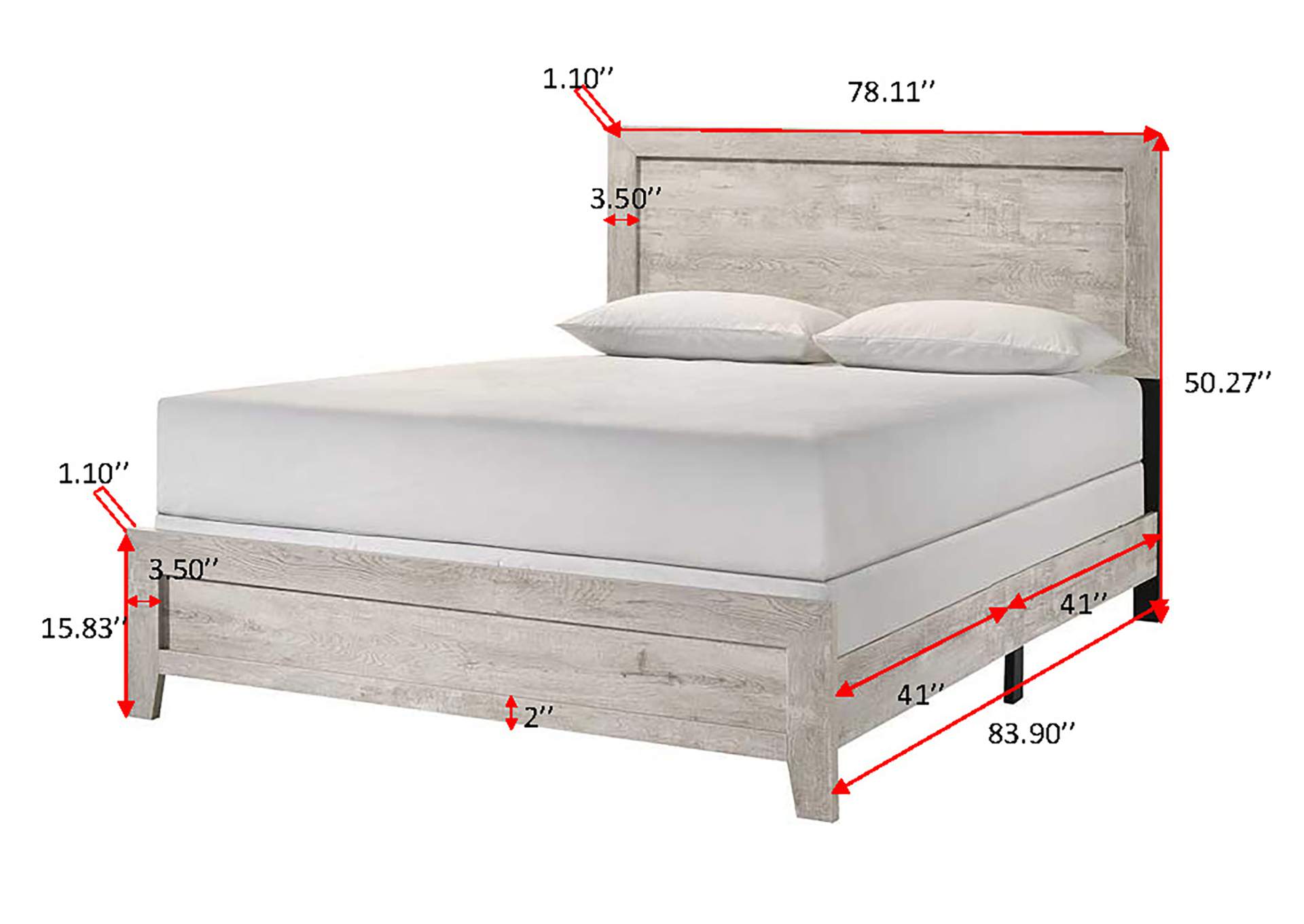 MILLIE BED IN ONE BOX - WHITE image 4