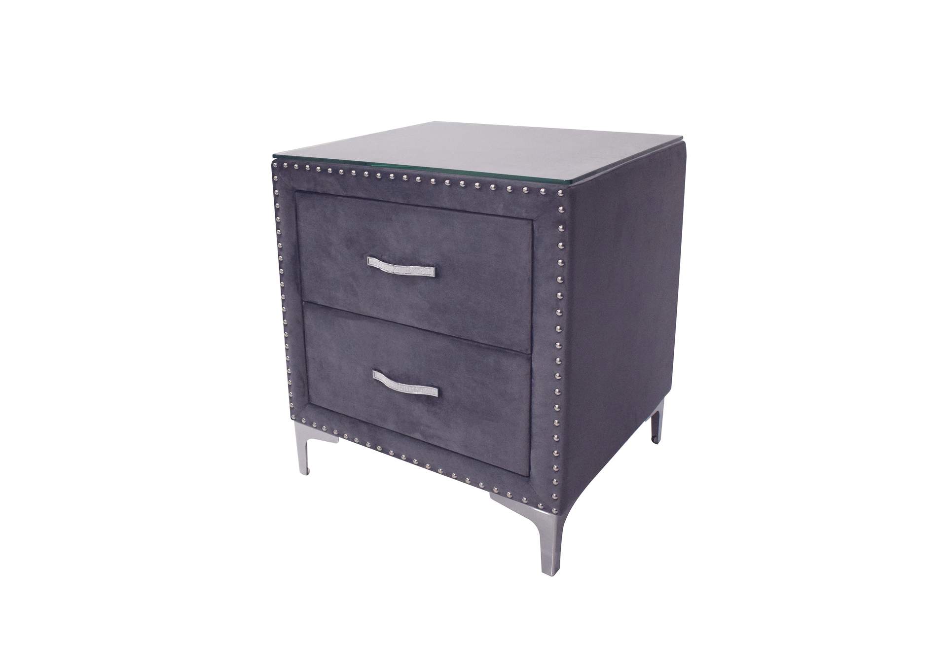 Lucinda Nightstand - Dark Grey image 1