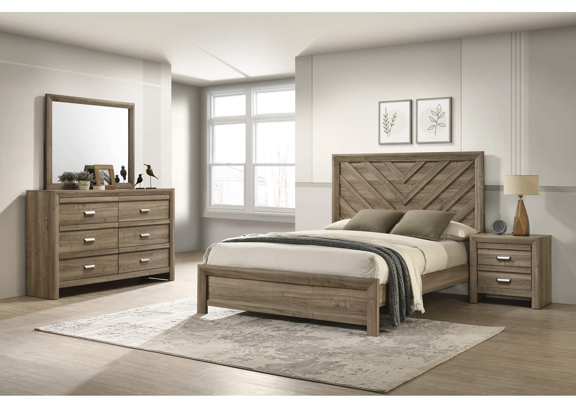 VALOR DRESSER-LIGHT - BROWN image 6