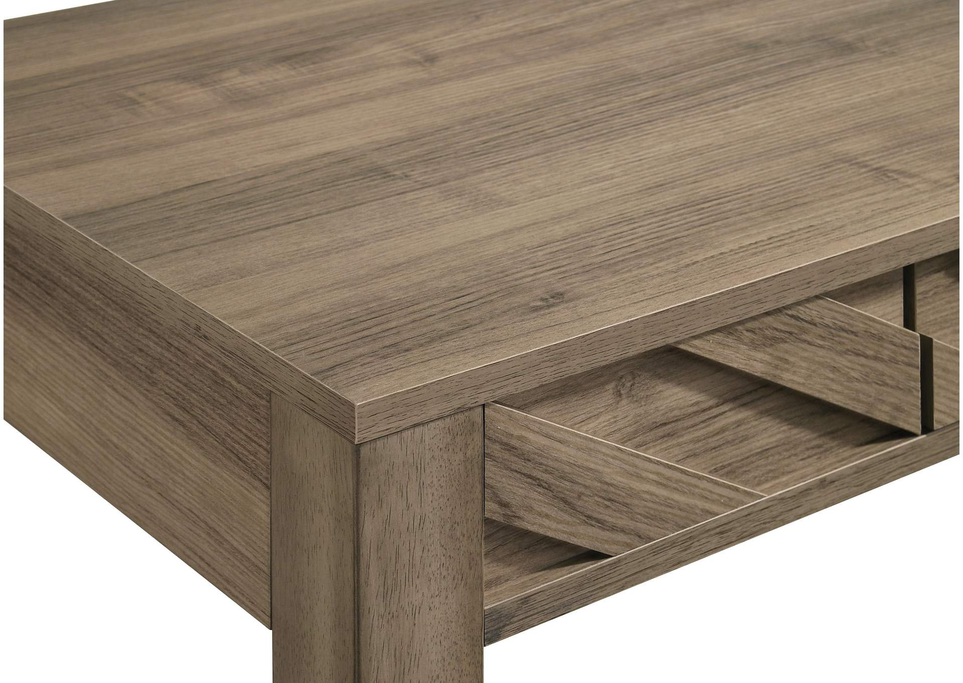 VALOR WRITING DESK-LIGHT - BROWN image 5